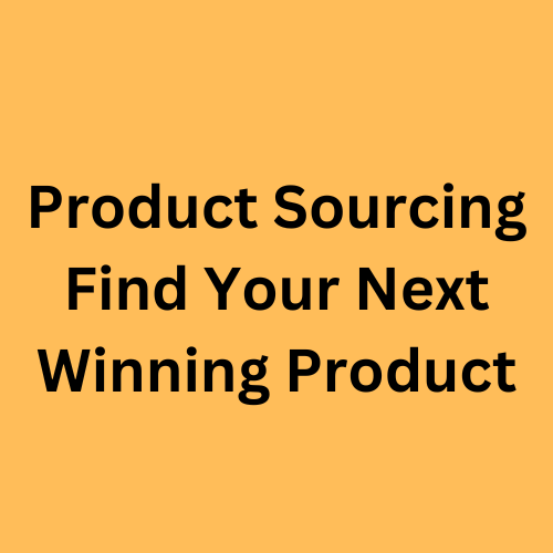 Product Sourcing Service